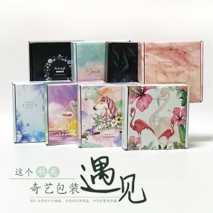 Spot Color Aircraft Box Inch Shirt Clothing Carton T-Shirt Kleidung Verpackung Box Wellblatt Flugzeugkasten Klamfarbe Drucken